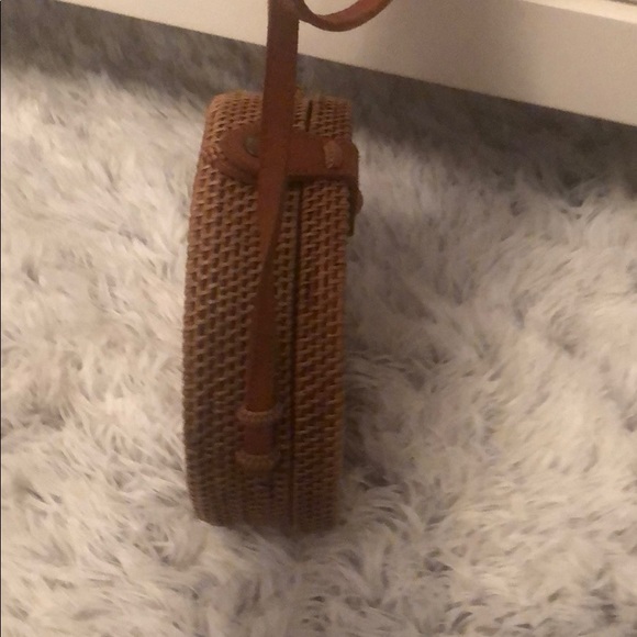 Brand new straw round purse 👜 - Picture 7 of 8